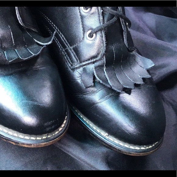 Laredo Lace Up Roper Boots - Picture 4 of 8